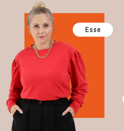 moletom estiloso com manga bufante - moda plus size inverno