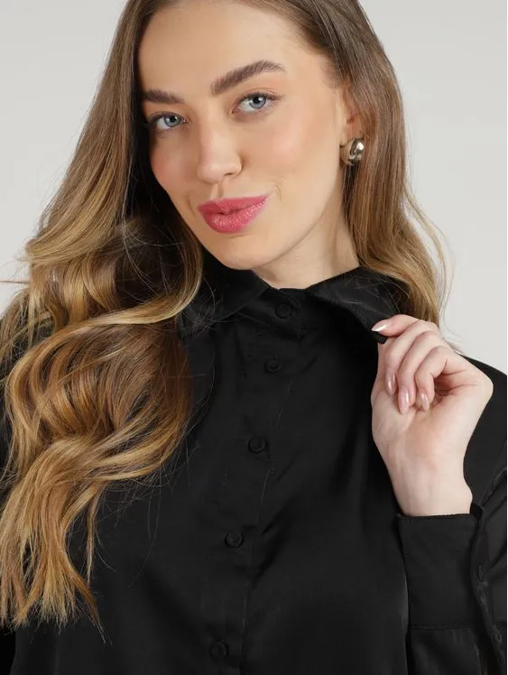 camisa preta