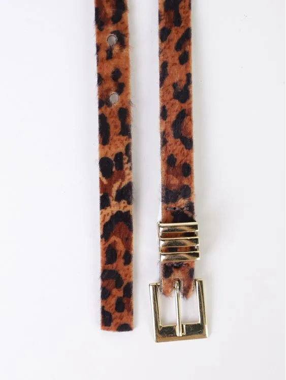 cinto animal print oncinha